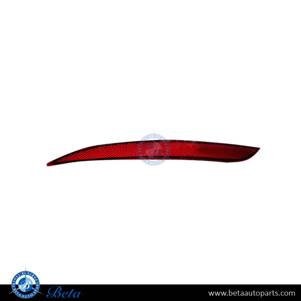 Left Side Rear Bumper Reflector - USA Type for Tesla Model Y 2020-Up models, Part Number 1495817-00-C Left Side Rear Bumper Reflector - USA Type for Tesla Model Y 2020-Up models, Part Number 1495817-00-C